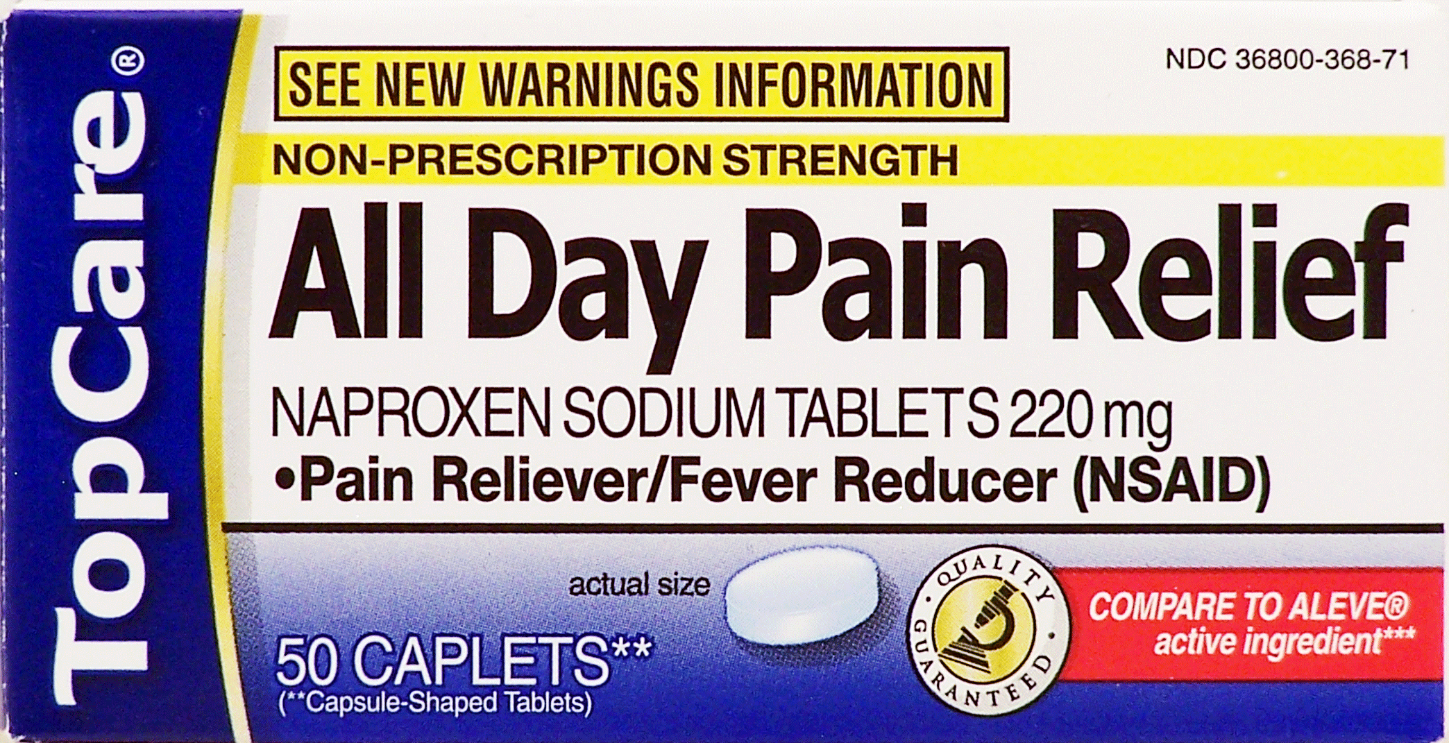 Top Care  pain reliever/fever reducer, naproxen sodium tablets, 220 mg Full-Size Picture